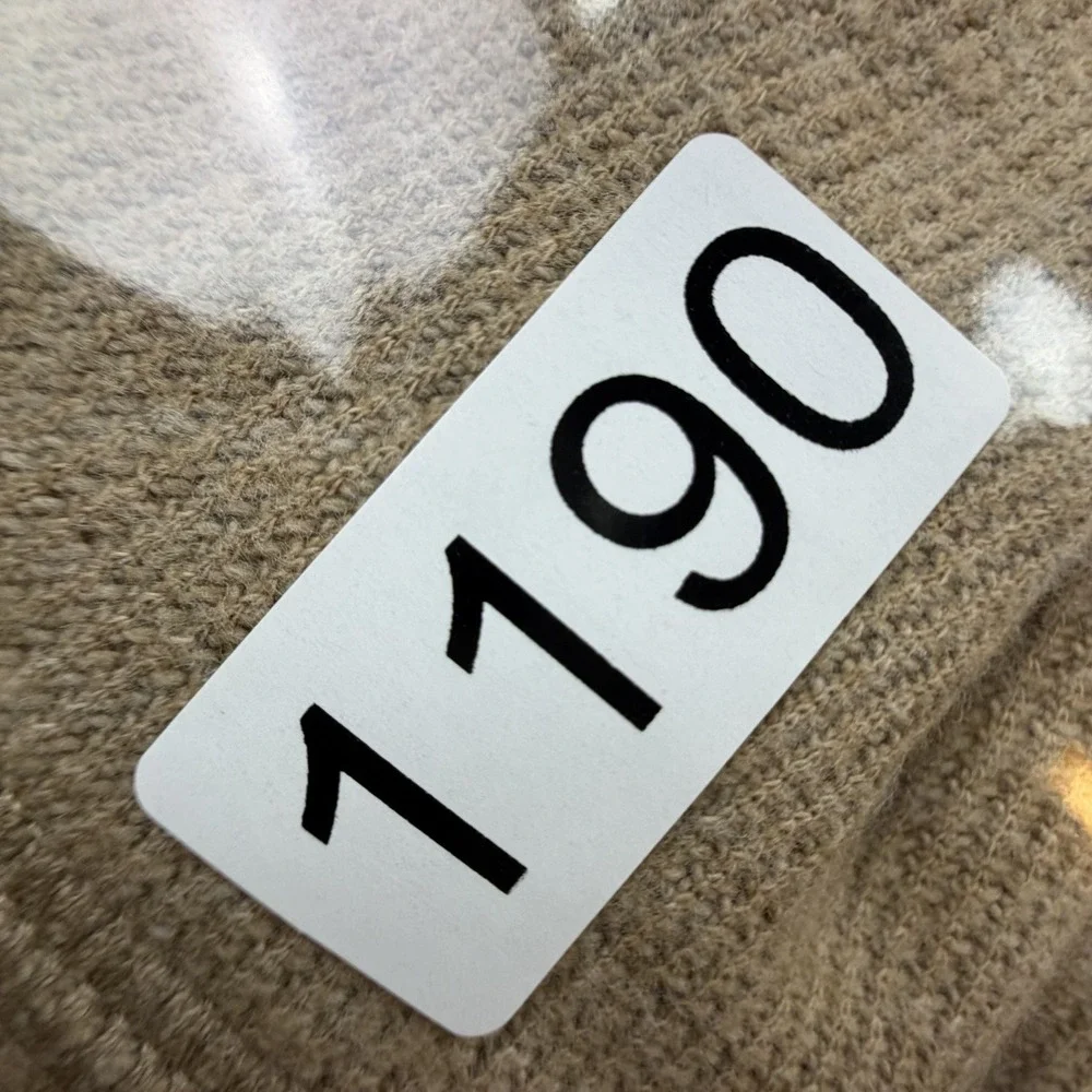 Banana Republic Beige‎ Knit Turtleneck Sweater Mens L Lightweight Soft NWT